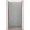 Mexen Exo-B drzwi prysznicowe uchylne 85 cm, transparent, miedź szczotkowana - 817-085-000-65-00