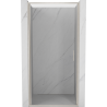 Mexen Exo-B drzwi prysznicowe uchylne 60 cm, transparent, nikiel szczotkowany - 817-060-000-97-00