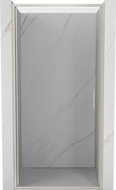 Mexen Exo-B drzwi prysznicowe uchylne 85 cm, transparent, nikiel szczotkowany - 817-085-000-97-00