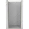 Mexen Exo-B drzwi prysznicowe uchylne 100 cm, transparent, nikiel szczotkowany - 817-100-000-97-00