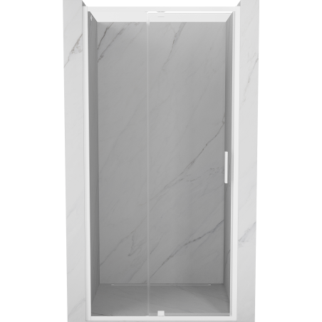 Mexen Exo-R drzwi prysznicowe uchylne 95 cm, transparent, białe - 819-095-000-20-00