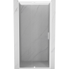 Mexen Exo-R drzwi prysznicowe uchylne 100 cm, transparent, białe - 819-100-000-20-00