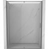 Mexen Exo-R drzwi prysznicowe uchylne 160 cm, transparent, gun metal - 819-160-000-95-00