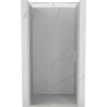Mexen Exo-R drzwi prysznicowe uchylne 90 cm, transparent, nikiel szczotkowany - 819-090-000-97-00