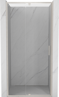 Mexen Exo-R drzwi prysznicowe uchylne 90 cm, transparent, nikiel szczotkowany - 819-090-000-97-00