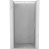 Mexen Exo-R drzwi prysznicowe uchylne 105 cm, transparent, nikiel szczotkowany - 819-105-000-97-00