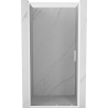 Mexen Exo-S drzwi prysznicowe rozsuwane 95 cm, transparent, białe - 8151-095-000-20-00