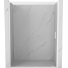 Mexen Exo-S drzwi prysznicowe rozsuwane 190 cm, transparent, białe - 8151-190-000-20-00