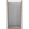 Mexen Exo-S drzwi prysznicowe rozsuwane 125 cm, transparent, miedź szczotkowana - 8151-125-000-65-00