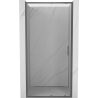 Mexen Exo-S drzwi prysznicowe rozsuwane 110 cm, transparent, gun gray szczotkowany - 8151-110-000-66-00