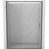 Mexen Exo-S drzwi prysznicowe rozsuwane 140 cm, transparent, gun gray szczotkowany - 8151-140-000-66-00