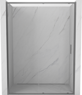 Mexen Exo-S drzwi prysznicowe rozsuwane 145 cm, transparent, gun metal - 8151-145-000-95-00