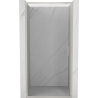 Mexen Exo-S drzwi prysznicowe rozsuwane 105 cm, transparent, nikiel szczotkowany - 8151-105-000-97-00