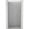 Mexen Exo-S drzwi prysznicowe rozsuwane 110 cm, transparent, nikiel szczotkowany - 8151-110-000-97-00