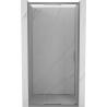 Mexen Exo-3S drzwi prysznicowe rozsuwane 70 cm, transparent, gun metal - 8153-070-000-95-00