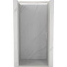 Mexen Exo-3S drzwi prysznicowe rozsuwane 70 cm, transparent, nikiel szczotkowany - 8153-070-000-97-00