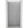 Mexen Exo-3S drzwi prysznicowe rozsuwane 95 cm, transparent, nikiel szczotkowany - 8153-095-000-97-00