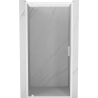 Mexen Exo-BR drzwi prysznicowe uchylne 85 cm, transparent, białe - 8181-085-000-20-00