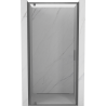 Mexen Exo-BR drzwi prysznicowe uchylne 80 cm, transparent, gun gray szczotkowany - 8181-080-000-66-00