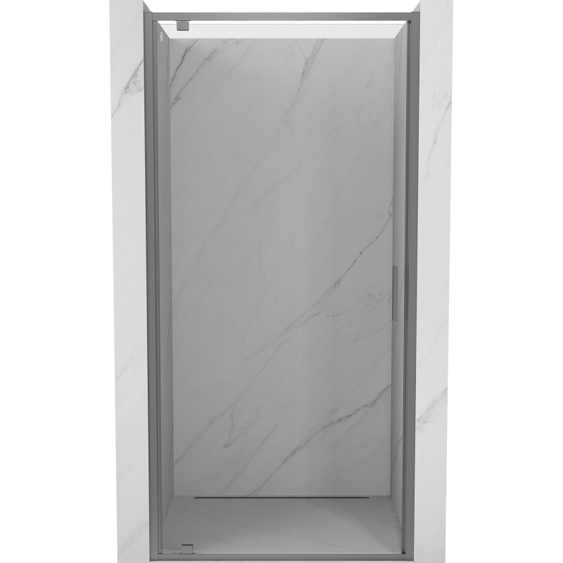 Mexen Exo-BR drzwi prysznicowe uchylne 70 cm, transparent, gun metal - 8181-070-000-95-00