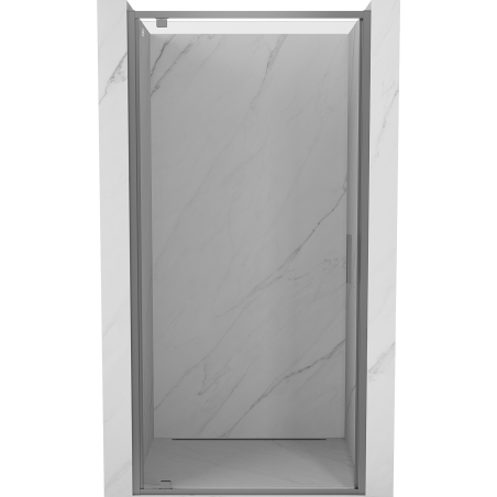 Mexen Exo-BR drzwi prysznicowe uchylne 70 cm, transparent, gun metal - 8181-070-000-95-00