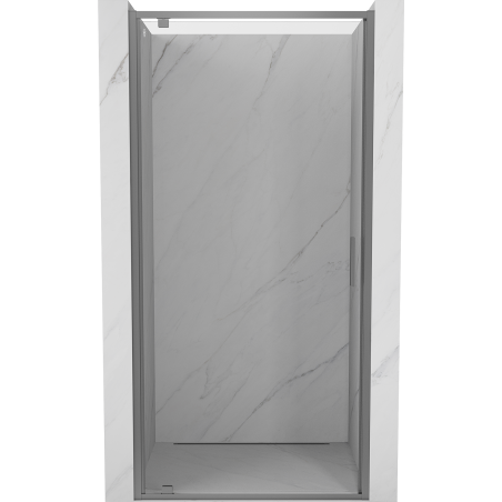Mexen Exo-BR drzwi prysznicowe uchylne 75 cm, transparent, gun metal - 8181-075-000-95-00