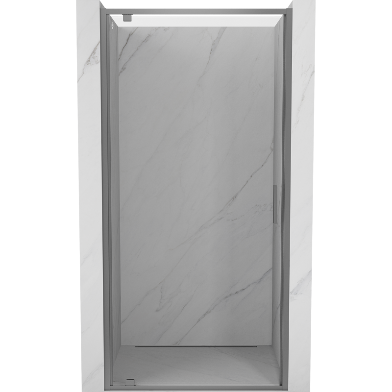 Mexen Exo-BR drzwi prysznicowe uchylne 100 cm, transparent, gun metal - 8181-100-000-95-00