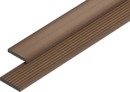 Mexen Uni Premium listwa maskująca dekoracyjna kompozytowa 300 x 7 x 1 cm, maple - C9222-300-10