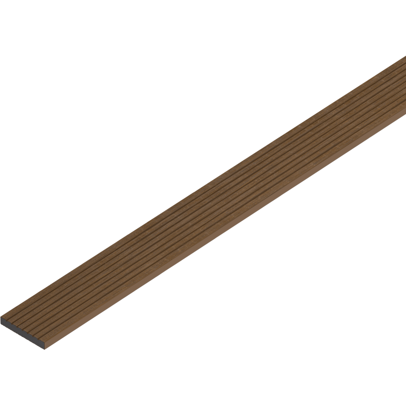Mexen Uni Premium listwa maskująca dekoracyjna kompozytowa 300 x 7 x 1 cm, teak - C9222-300-16