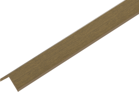 Mexen Uni listwa wykończeniowa kątowa kompozytowa 300 x 5 x 5 cm, sandal wood - C9123-300-51