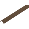 Mexen Uni listwa wykończeniowa kątowa kompozytowa 300 x 5 x 5 cm, coffee - C9123-300-52