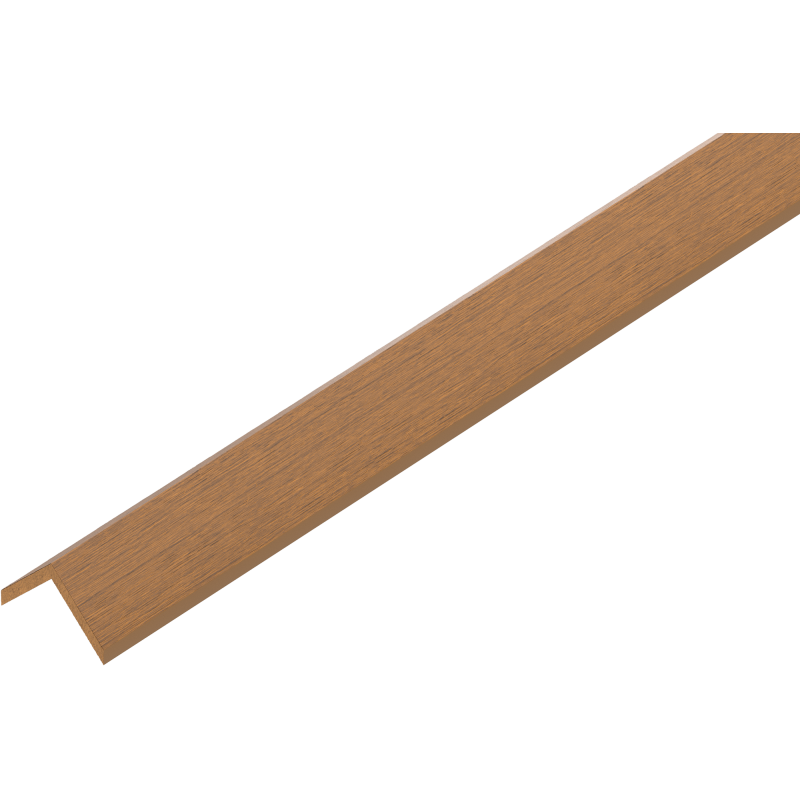 Mexen Uni listwa wykończeniowa kątowa kompozytowa 300 x 5 x 5 cm, teak - C9123-300-57
