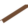 Mexen Uni listwa wykończeniowa kątowa kompozytowa 300 x 5 x 5 cm, walnut - C9123-300-59