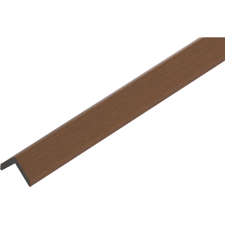 Mexen Uni Premium listwa wykończeniowa kątowa kompozytowa 300 x 5 x 5 cm, coffee - C9223-300-04