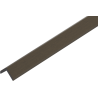 Mexen Uni Premium listwa wykończeniowa kątowa kompozytowa 300 x 5 x 5 cm, dark brown - C9223-300-06