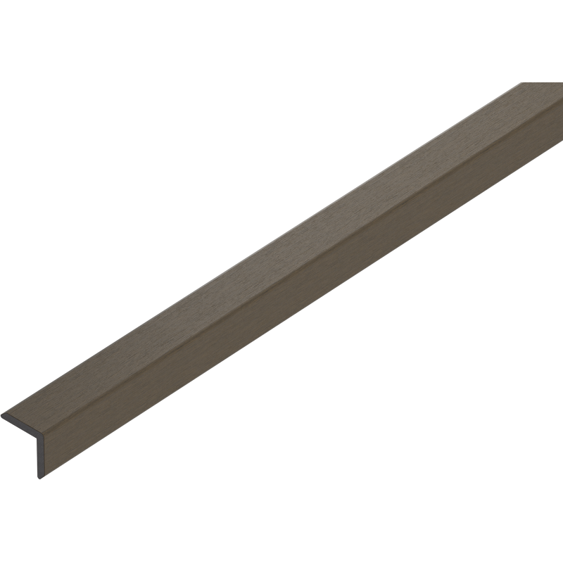 Mexen Uni Premium listwa wykończeniowa kątowa kompozytowa 300 x 5 x 5 cm, dark brown - C9223-300-06