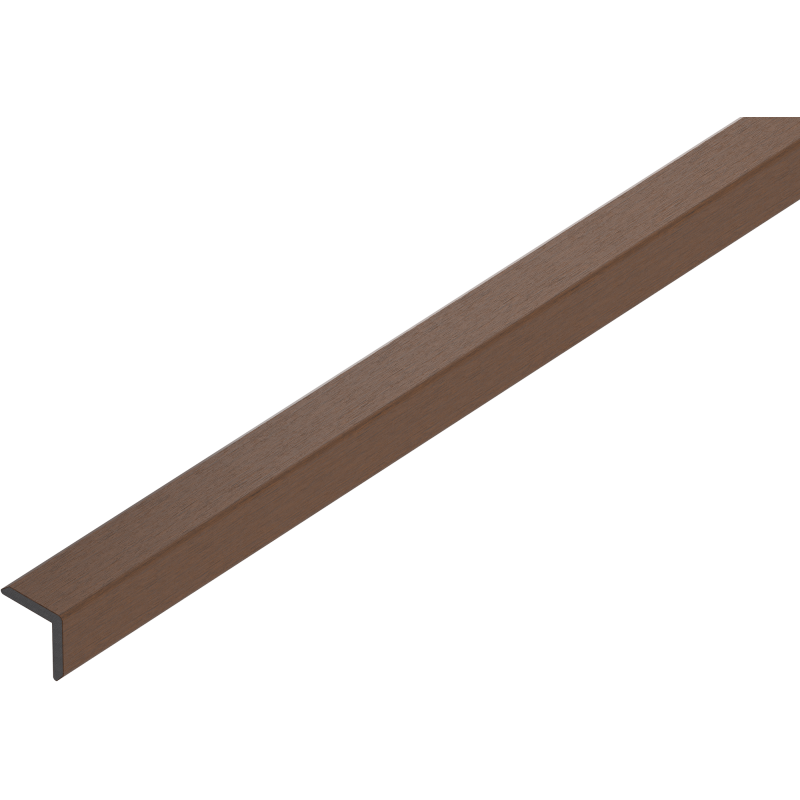 Mexen Uni Premium listwa wykończeniowa kątowa kompozytowa 300 x 5 x 5 cm, ipe - C9223-300-07
