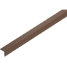 Mexen Uni Premium listwa wykończeniowa kątowa kompozytowa 300 x 5 x 5 cm, ipe - C9223-300-07