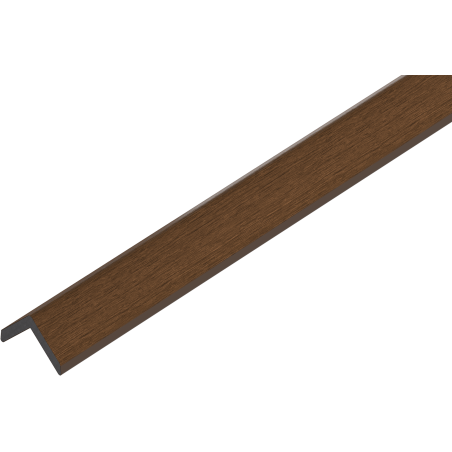 Mexen Uni Premium listwa wykończeniowa kątowa kompozytowa 300 x 5 x 5 cm, teak-3 - C9223-300-20