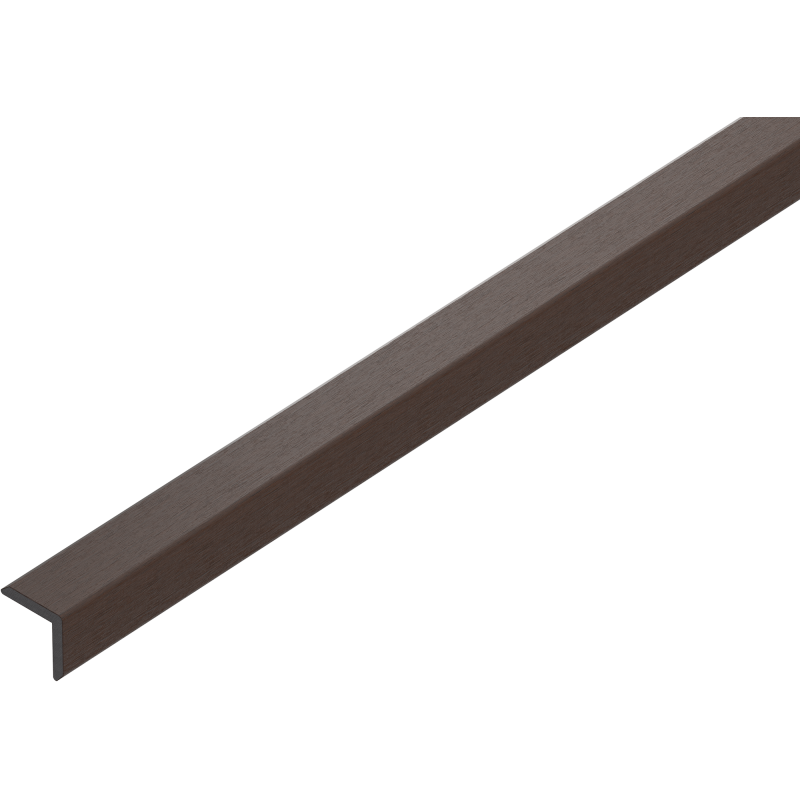 Mexen Uni Premium listwa wykończeniowa kątowa kompozytowa 300 x 5 x 5 cm, light walnut - C9223-300-09