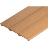 Mexen Cladio 3D próbka deski elewacyjnej kompozytowej, teak - C1051-57-S