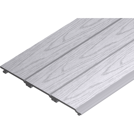 Mexen Cladio Premium 3D deska elewacyjna kompozytowa 300 x 15,6 x 2,1 cm, smoke white - C2051-300-14