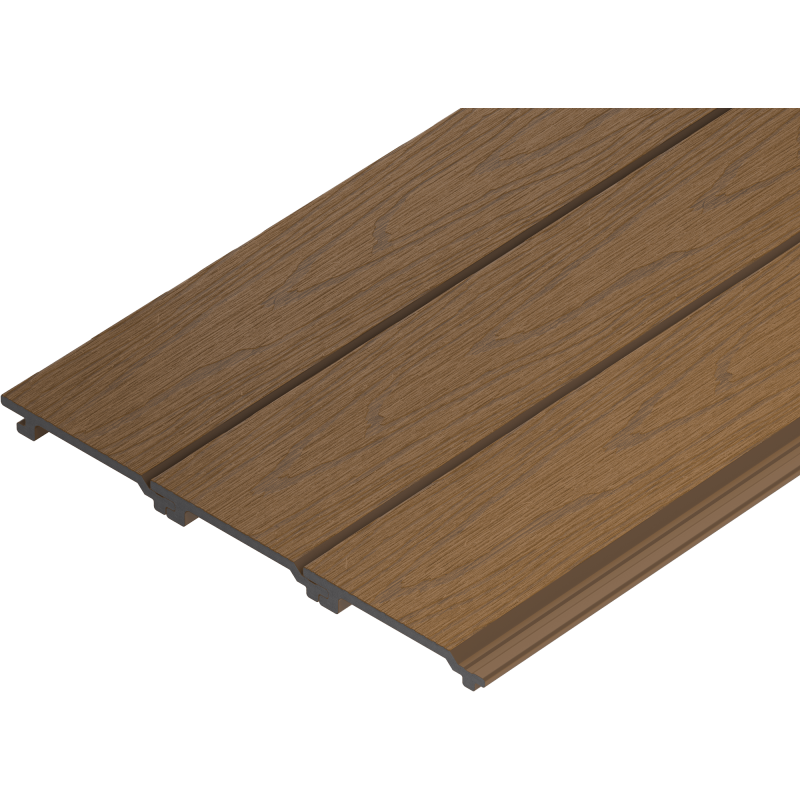 Mexen Cladio Premium 3D deska elewacyjna kompozytowa 300 x 15,6 x 2,1 cm, teak - C2051-300-16