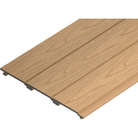 Mexen Cladio Premium 3D deska elewacyjna kompozytowa 300 x 15,6 x 2,1 cm, orange yellow - C2051-300-23