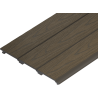 Mexen Cladio Premium 3D próbka deski elewacyjnej kompozytowej, dark brown - C2051-06-S