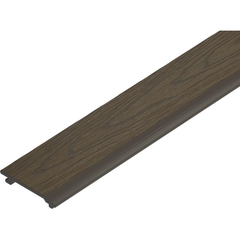 Mexen Cladio Premium 3D próbka deski elewacyjnej kompozytowej, dark brown - C2051-06-S