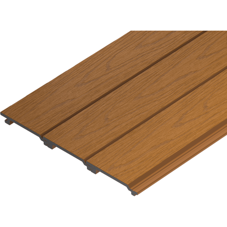 Mexen Cladio Premium 3D próbka deski elewacyjnej kompozytowej, orange red - C2051-24-S