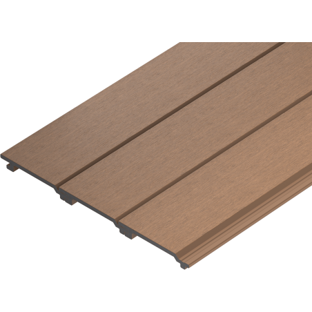 Mexen Cladio Premium próbka deski elewacyjnej kompozytowej, teak ht - C2050-11-S