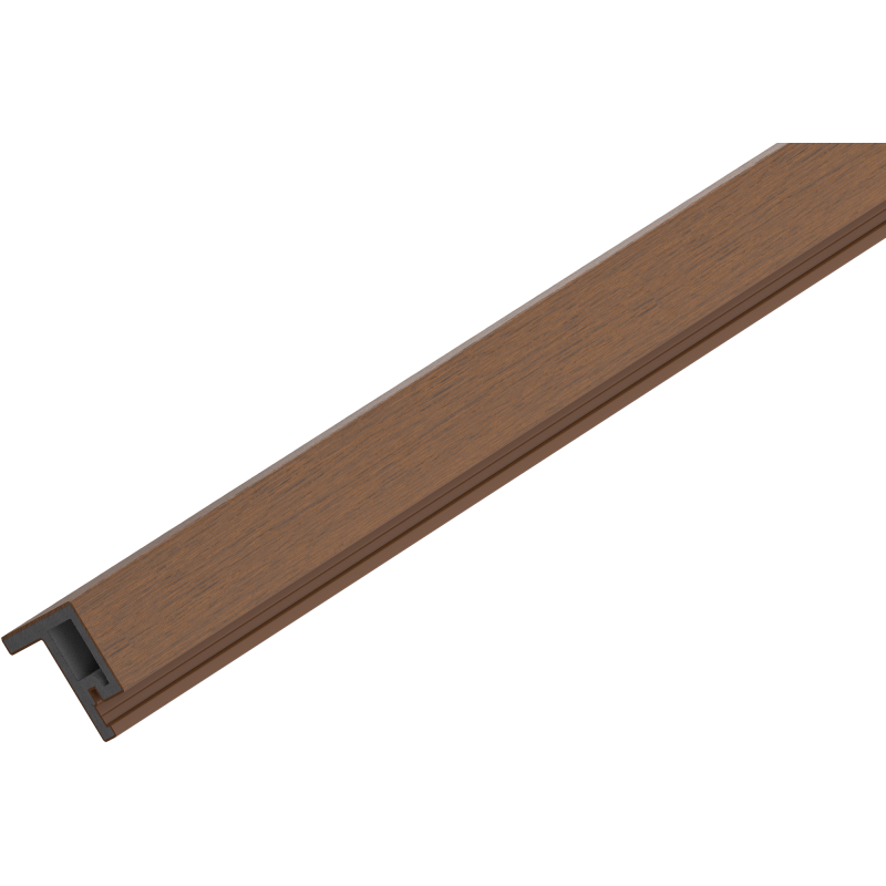 Mexen Lamero Premium listwa elewacyjna typ F kompozytowa lamelowa 300 x 3,6 x 4,9 cm, coffee - C9261-300-04