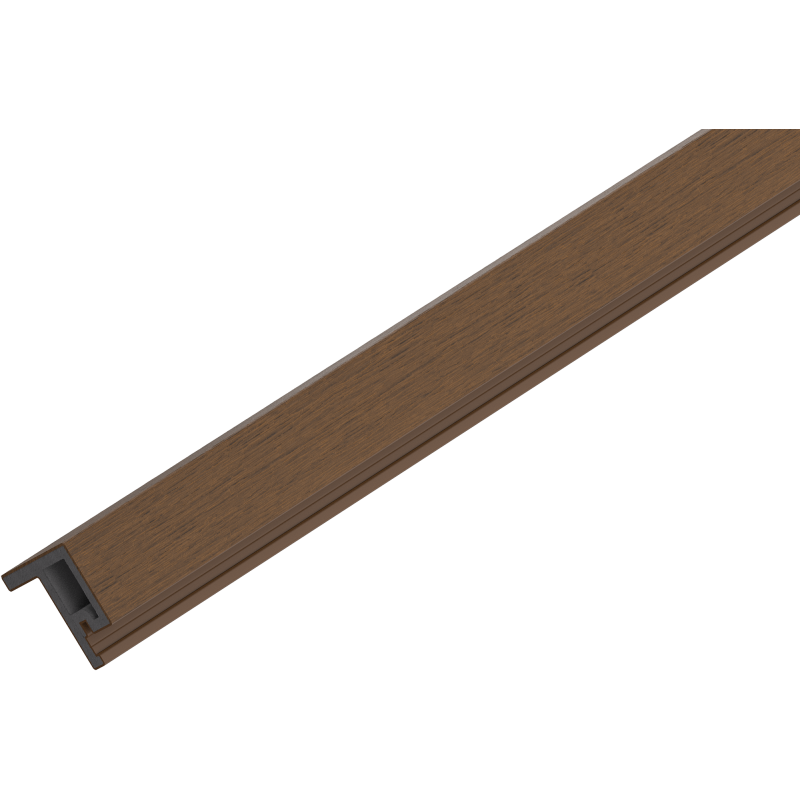 Mexen Lamero Premium listwa elewacyjna typ F kompozytowa lamelowa 300 x 3,6 x 4,9 cm, copper brown - C9261-300-05